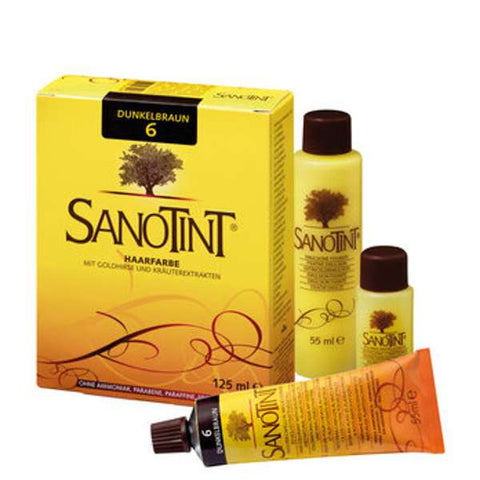 SANOTINT® Haarfarbe Nr. 06 Dunkelbraun 125 ml