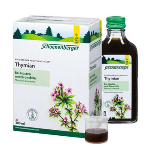 Thymian, Naturreiner Heilpflanzensaft bio