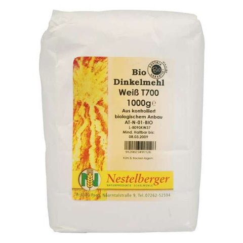 Dinkelmehl weiß T700 glatt 1 kg