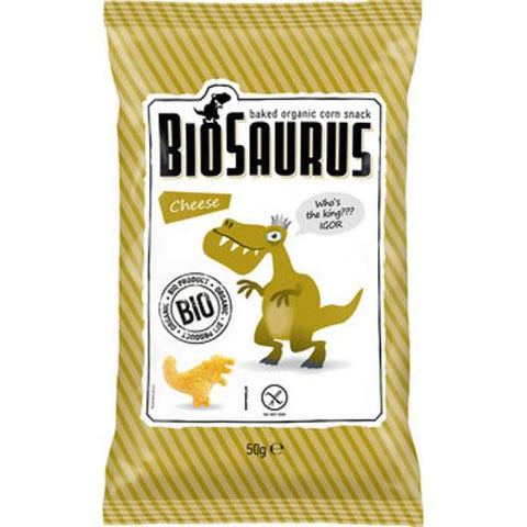 Biosaurus Bio Snack aus Mais Cheese "Igor" glutenfrei