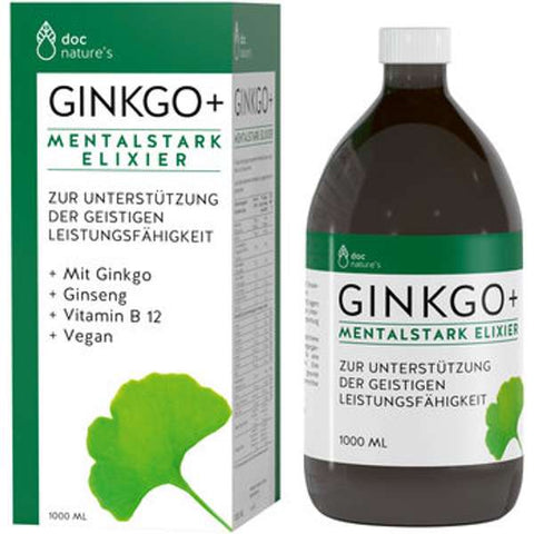 doc nature’s Ginkgo + Mentalstark Elixier