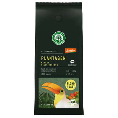 Plantagen-Kaffee blond roast ganze Bohne