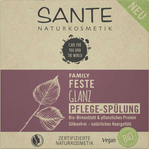 SANTE FAMILY Feste Glanz Pflege-Spülung Bio-Birkenblatt & pflanzliches Protein
