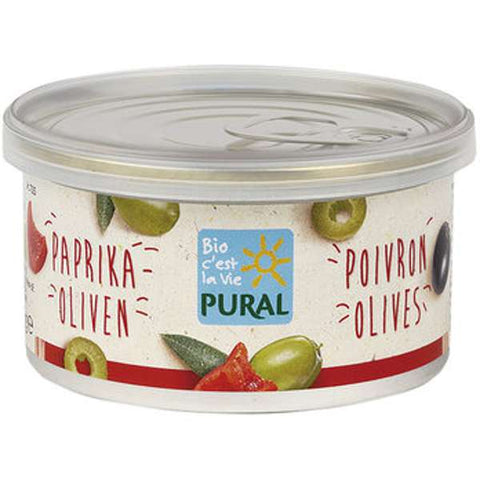 Pflanzlicher Aufstrich Paprika Oliven palmölfrei