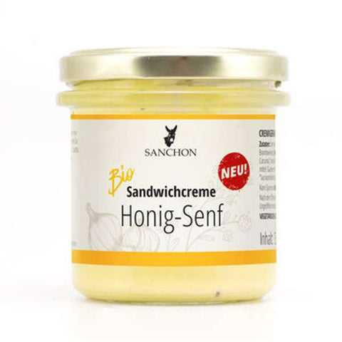 Sandwichcreme Honig-Senf, 135g Sanchon