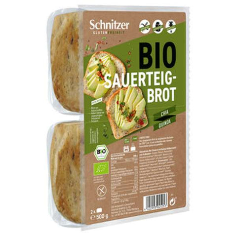 Bio Sauerteigbrot mit Chia & Quinoa