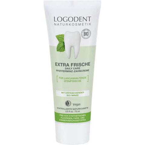 LOGODENT EXTRA FRISCHE daily care Pfefferminz Zahncreme