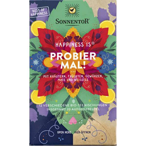 Sonnentor Happiness is® Probier mal!, Doppelkammerbeutel
