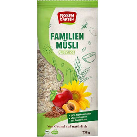 Familien-Müsli ungesüßt