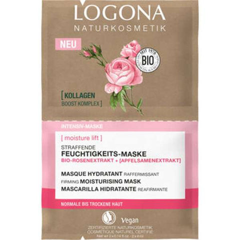 Moisture Lift straffende Feuchtigkeits-Maske mit Bio-Rosenextrakt & Apfelsamenex