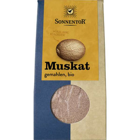 Muskatnuss gemahlen, Packung