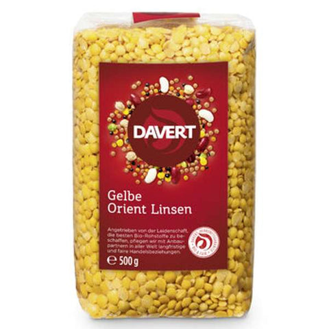 Gelbe Orient Linsen 500g