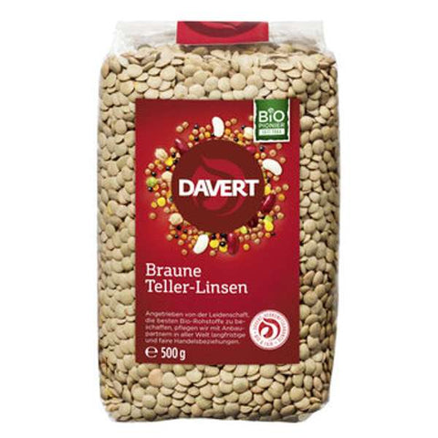 Braune Teller-Linsen 500g