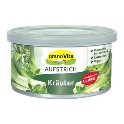 Veganer Brotaufstrich mit Lauch und Kräutern