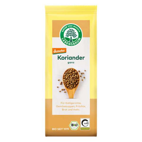 Koriander, ganz