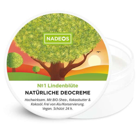 NADEOS Natürliche Deocreme Lindenblüte 40g Default Title