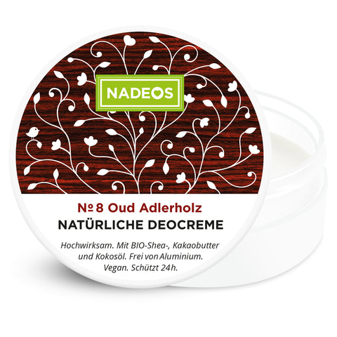 NADEOS Natürliche Deocreme Oud Adlerholz 40g Deo