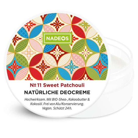 NADEOS Natürliche Deocreme Sweet Patchouli Nr.11 40g Default Title