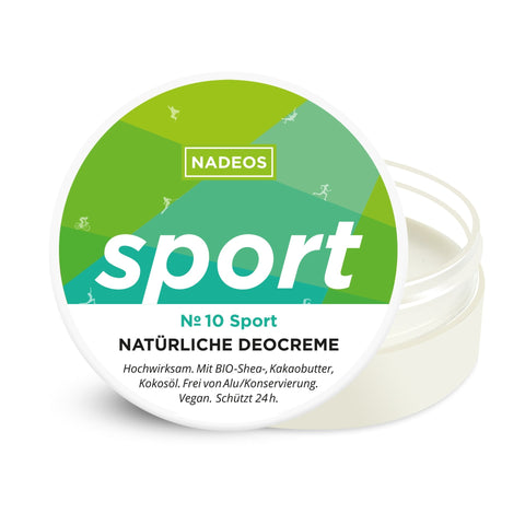 NADEOS Natürliche Deocreme Sport Nr.10 40g Default Title