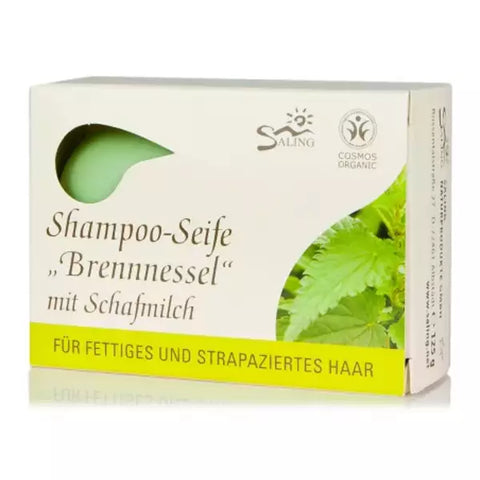 Shampoo-Seife Brennnessel fettiges+strapaziertes Haar