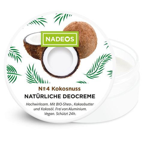 NADEOS Natürliche Deocreme Kokosnuss 40g