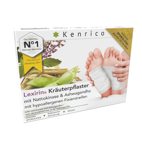 Lexirin Kräuterpflaster mit Nattokinase & Ashwagandha