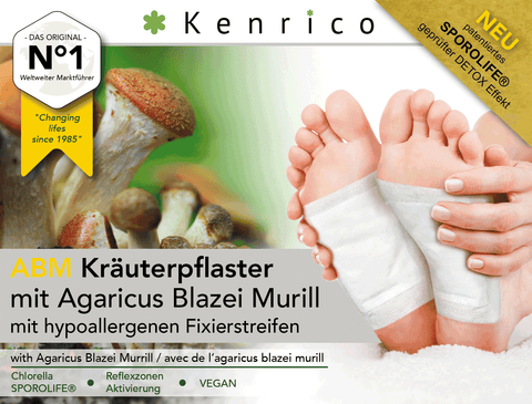 Kenrico ABM Kräuterpflaster mit Agaricus Blazei Murill