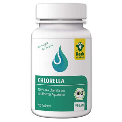 Bio Chlorella (Microalgen) 200 Tabletten