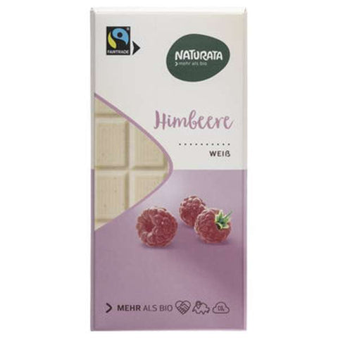 Himbeere, weiße Schokolade