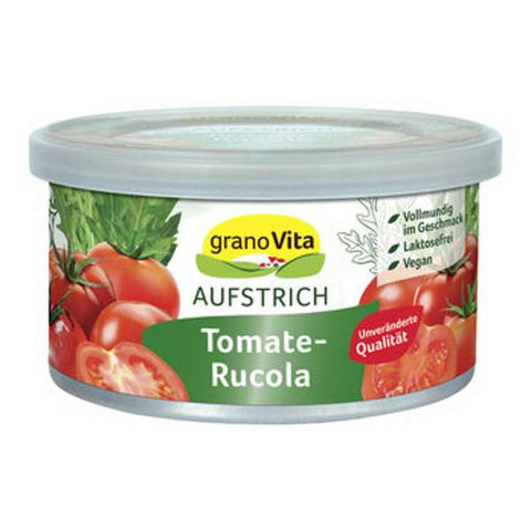 Veganer Brotaufstrich Tomate-Rucola