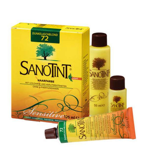 SANOTINT® SANOTINT® Haarfarbe sensitive Nr. 72 Dunkelaschblo