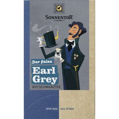 Der feine Earl Grey Schwarztee, Doppelkammerbeutel