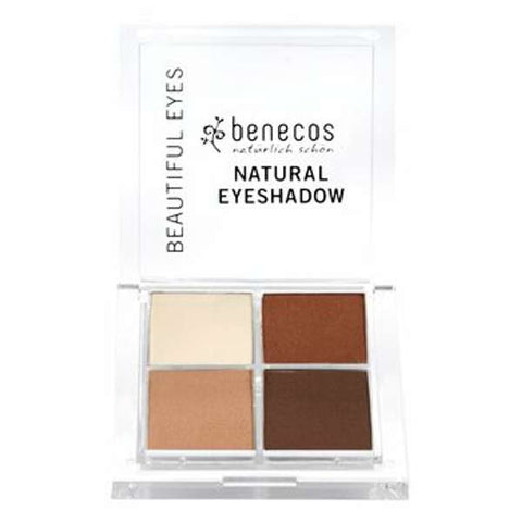 benecos Natural Quattro Eyeshadow coffee & cream