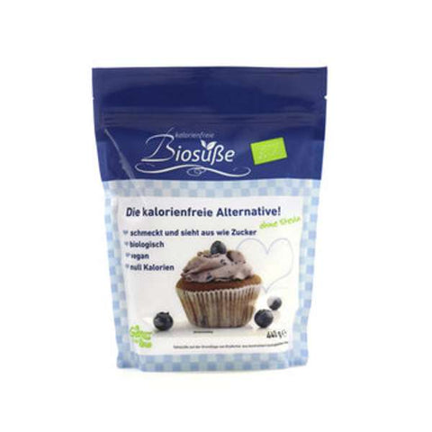 BioSüße Kristall kalorienfreie Zuckeralternative Bio Erythrit 440g