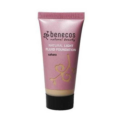 benecos Natural Light Fluid Foundation sahara