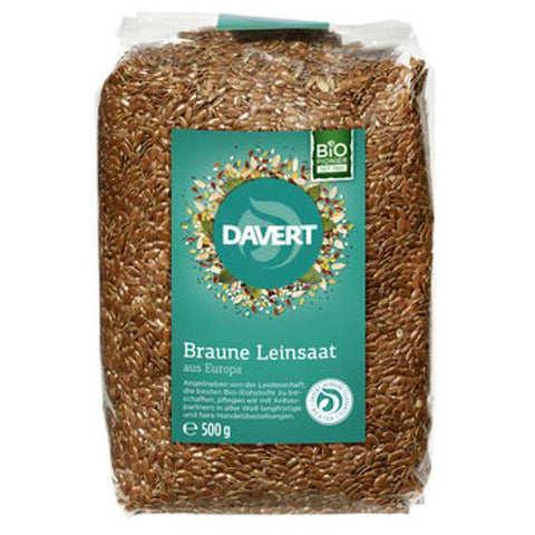 Braune Leinsaat aus Europa 500g