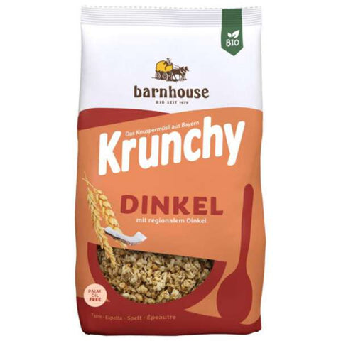 Krunchy Dinkel 600 g-Ablaufware