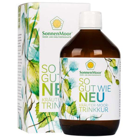 Trinkkur mit Kräutern und Moor, SO GUT WIE NEU
