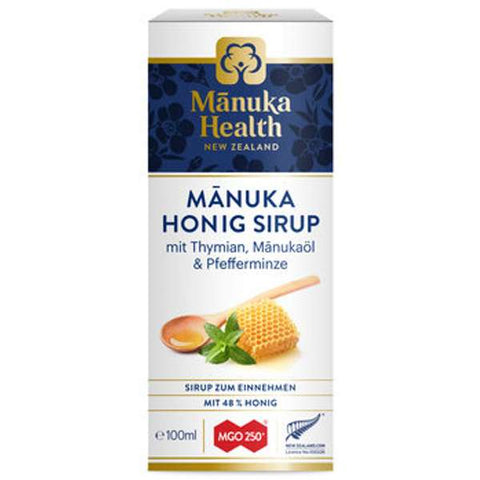 Sirup mit Manuka Honig MGO 250+