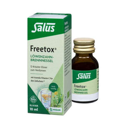 Freetox® Löwenzahn-Brennnessel 12-Kräuter-Elixier zum Verdünnen 10 ml