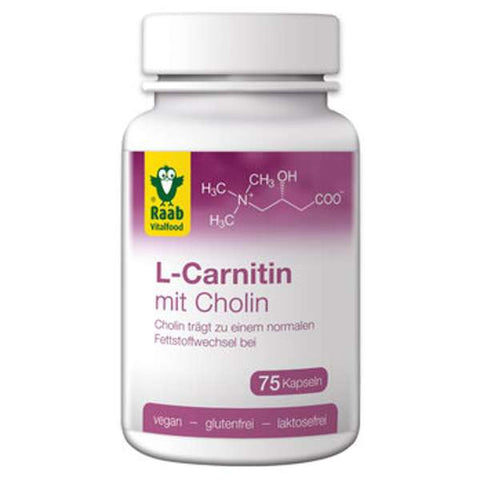 L-Carnitin mit Cholin 75 Kapseln à 650 mg