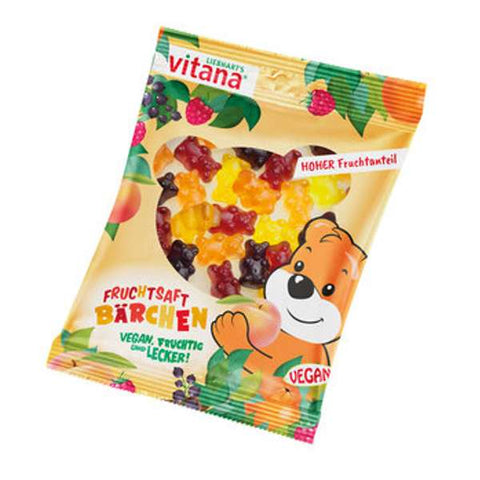 Fruchtsaftbärchen Vegan