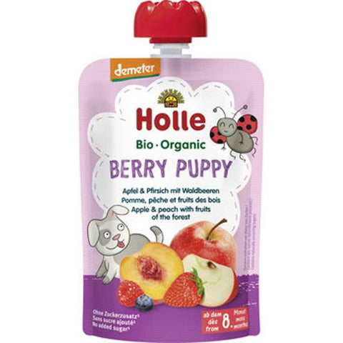 Berry Puppy - Apfel & Pfirsich mit Waldbeeren