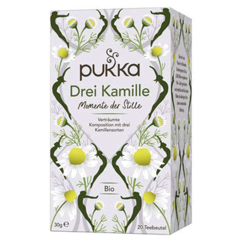 Pukka Bio-Kamillentee Drei Kamille, 20 Teebeutel