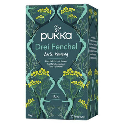 Pukka Bio-Kräutertee Drei Fenchel, 20 Teebeutel