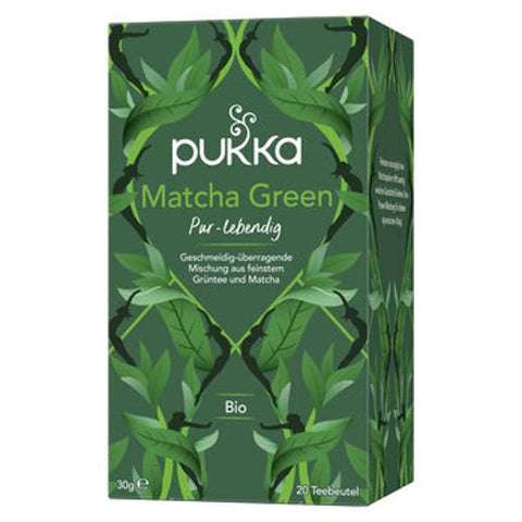 Pukka Bio-Grüntee Matcha Green, 20 Teebeutel