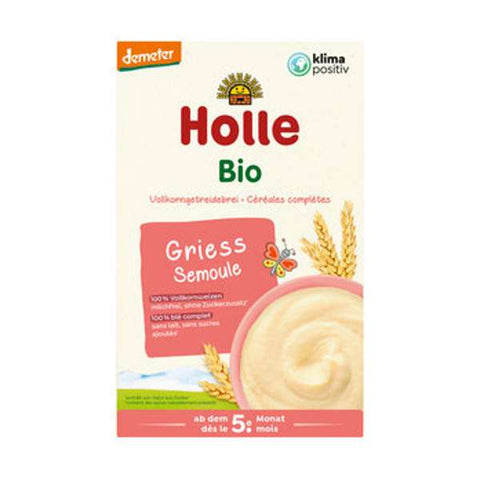 Bio-Vollkorngetreidebrei Griess