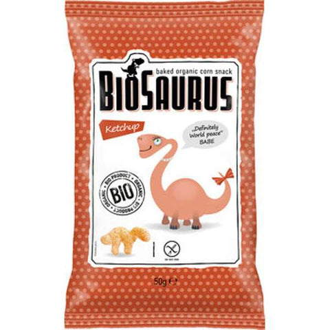 Biosaurus Bio Snack aus Mais Ketchup "Babe" glutenfrei