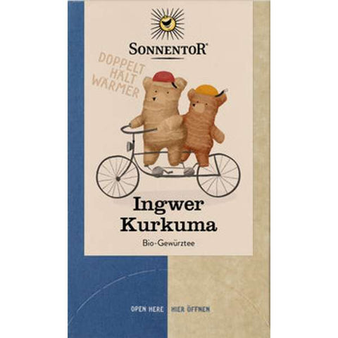 Ingwer Kurkuma Tee, Doppelkammerbeutel