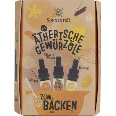 Ätherische Gewürzöle zum Backen (Set)